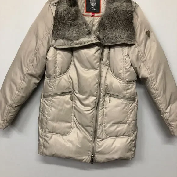 Vince Camuto Women Winter Coat Jacket Top Size XL X-Large Full Zip M020 -27 - Picture 12 of 16
